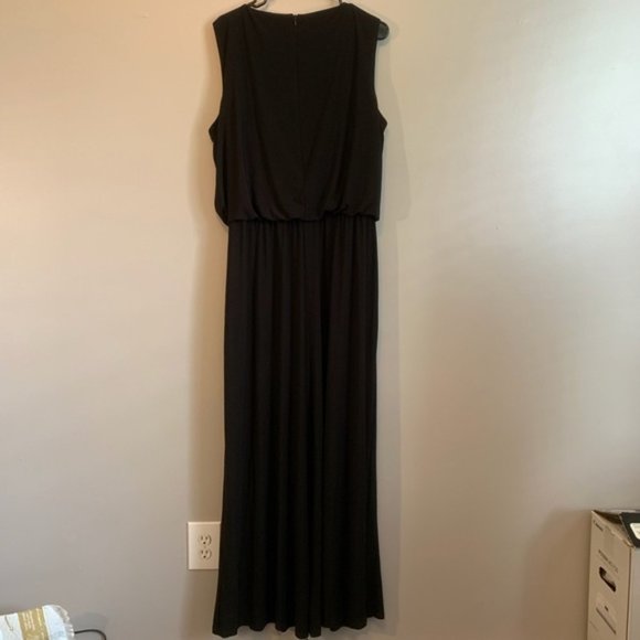 2x Dressbarn Collection black embellished jumpsuit - Picture 4 of 4